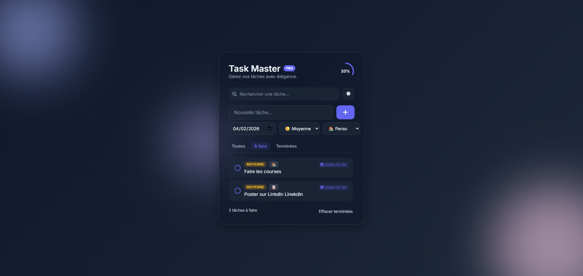 Task Master Preview